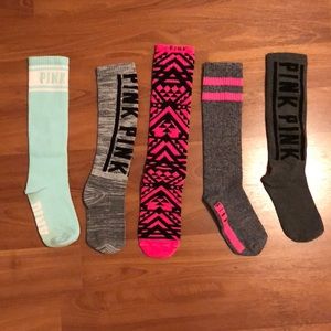 PINK Socks!💖  $26 for all! $6 a pair